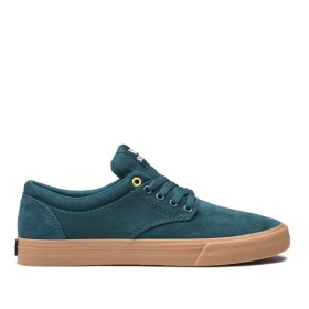 Tenis Bajos Supra CHINO Mujer Verde (MX-43812)